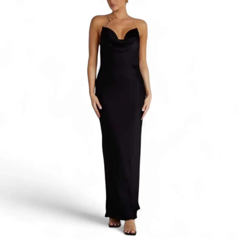 Meshki Black Maxi Dress